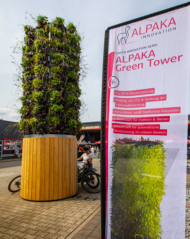 ALPAKA Green Tower vorgestellt